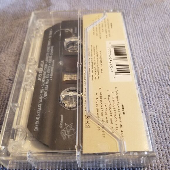 Jon Secada cassette tape - Picture 2 of 6